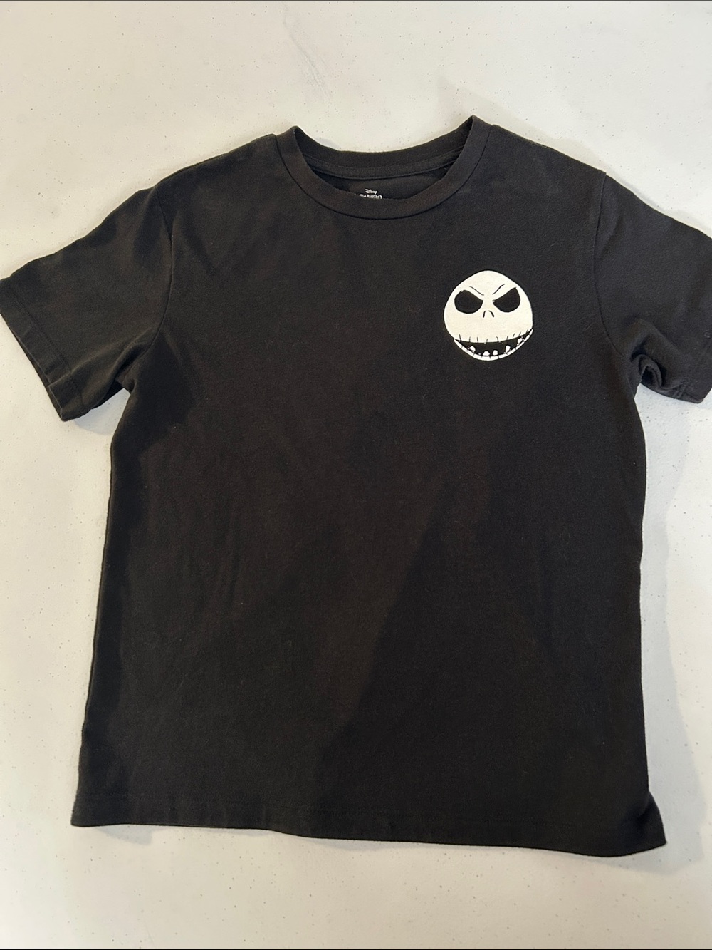 Disney Nightmare Before Christmas Halloween Black Graphic T-Shirt Size M